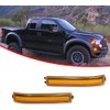 GTINTHEBOX Amber Lens Amber Led Side Mirror Marker Turn Signal