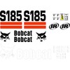 Bobcat S185 Decal Kit (2-Stripe) Skid Steer