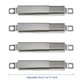 Utheer 304 Stainless Steel Carryover Tube Replacement Parts for Charbroil, Crossover Tubes for Char-broil Grill Replacement Parts, Universal Crossover Tubes for Kenmore and Others Most Grills