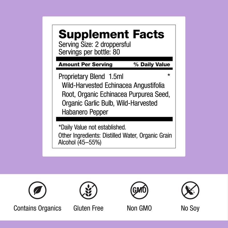 Dr. Schulze's Echinacea Plus | Echinacea Root and Seed |