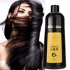 400ml Natural Plant Black Hair Shampoo Hair Dye Black Coloring