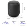 Sony SRS-XB10 Wireless Portable Speaker blk