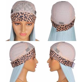 Fuhsi Diadema Peluca Para Las Mujeres De Color Verde Menta S