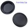 Camera Body Cap and Rear Lens Cover for Canon EOS