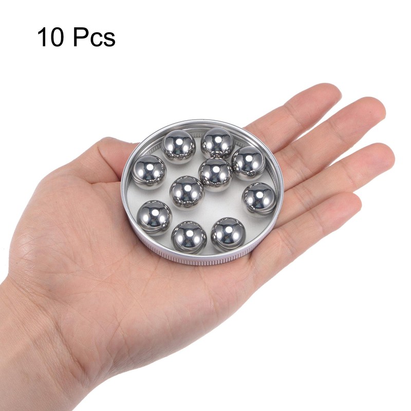 sourcing map 10pcs 5/8" 420 Stainless Steel Bearing Balls G100