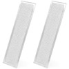 Lisnhlin 2-Pack 12-Layer Aluminum Mesh Grease Filters 4 X 15
