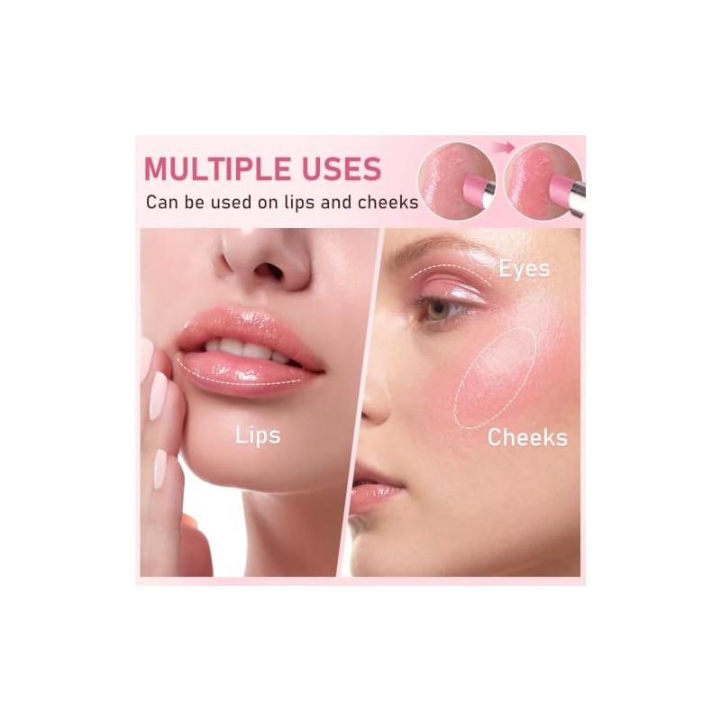 Erinde Bálsamo Labial PH que Cambia de Color, Hidratante de