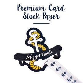 Nautical Bachelorette Hair Ties I 12 Pack I Last Sail Before The Veil Bachelorette Party Supplies I Nautical Bachelorette Party Favors