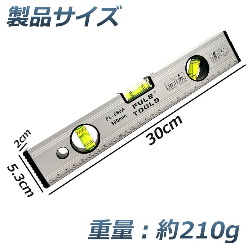 ANAMI Level, Magnet, Level, Aluminum Alloy, Level Magnetic, Measuring Tool,