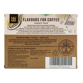 Natural & Noble Coffee Flavouring Set | The Gourmet Way to Flavour Your Coffee