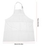 RUANI Kitchen Apron with 4 Pieces Tableware with Apron for
