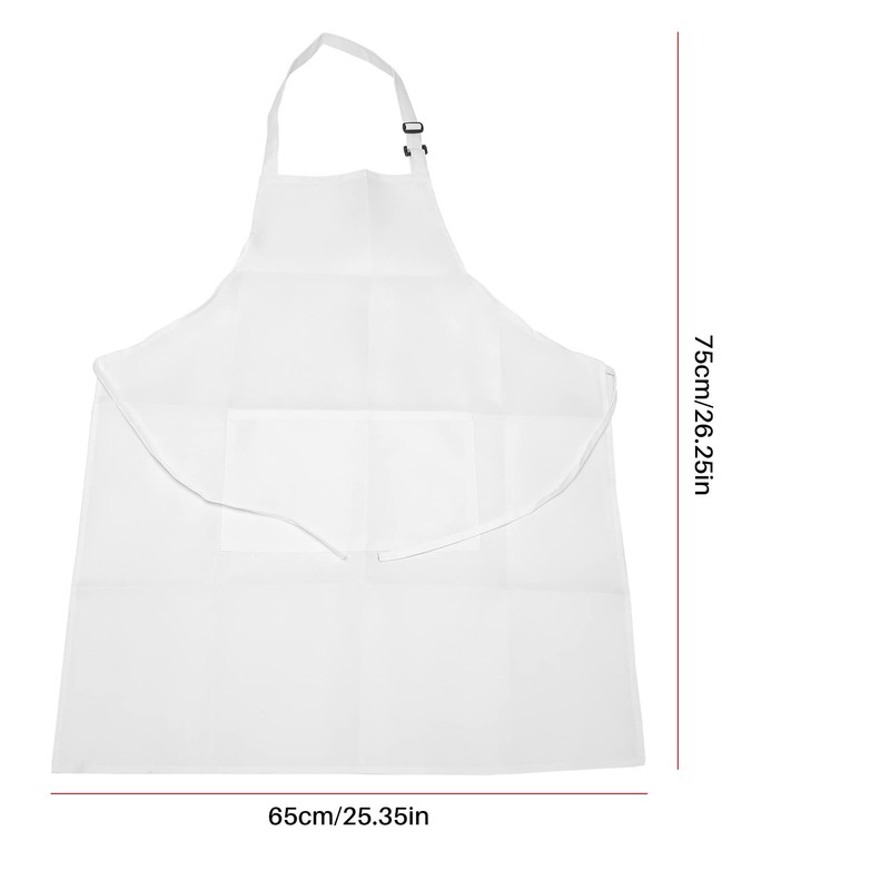 RUANI Kitchen Apron with 4 Pieces Tableware with Apron for