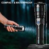 Gosdas Rechargeable Flashlights High Lumens 2000 Long Distance, Single Click