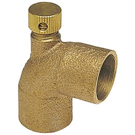 NIBCO 705D 1" C X C Bronze 90 Degree Vent Elbow with Cap