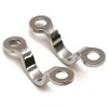 Footman Loops 7165900 | Stainless Steel 1 3/4 x 1/2