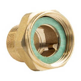 tecuro Screw connection 1 1/2 inch union nut x 1 1/4 inch male thread - blank brass CW617N