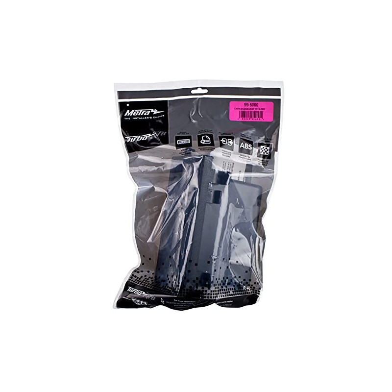 Metra Electronics 99-6000 Single DIN Installation Kit Fits Select 1974-2003