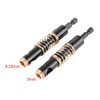 2PCS 5mm 1/4" Hex Shank Center Drill Bit Set Hinge
