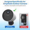 Xwartre 16.4ft Weatherproof Cable for SimpliSafe Outdoor Camera, with 5V