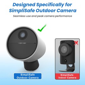 Xwartre 16.4ft Weatherproof Cable for SimpliSafe Outdoor Camera, with 5V Cam Charger