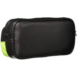 Kutsuwa Puma Pen Case, Color Carbon Pen Case, Black x Fluorescent Yellow, 787PMBY