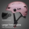 ILM Adult Bike Helmet with USB Rechargeable LED Front and