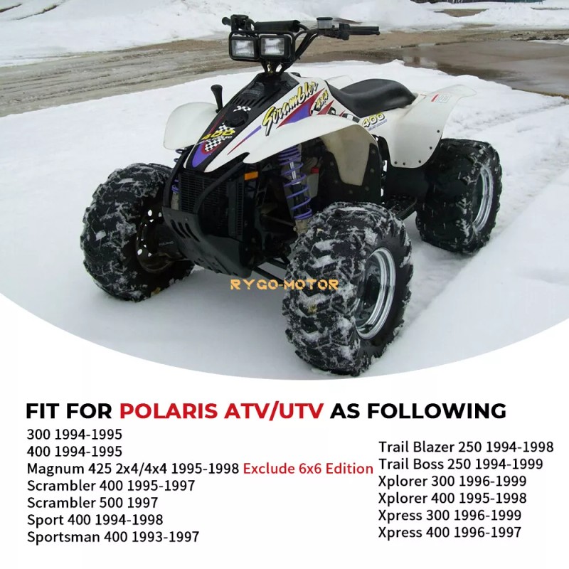 M MATI Rear Brake Caliper Rebuild for Polaris Trail Boss