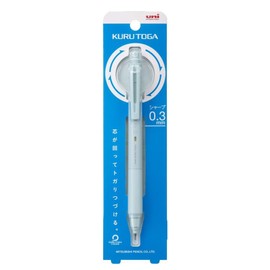 amazdone uni Kurutoga KS 0.3mm Mechanical Pencil Ice Blue (M3KS1P.32)+uni Mechanical Pencil Lead,The Uni Smudge-Proof Leads 0.3mm HB 3 Set Sticky Notes