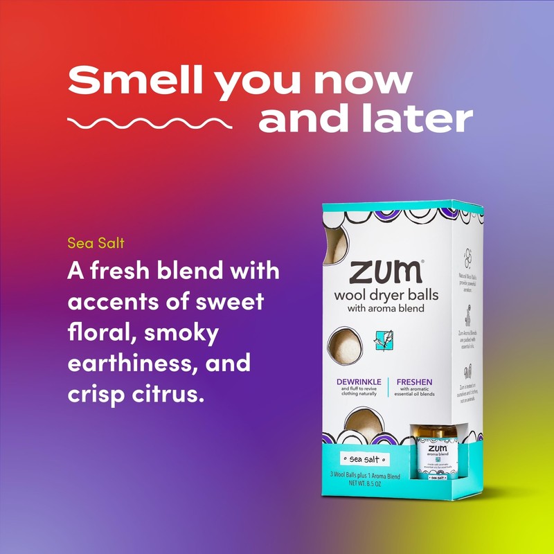 Zum Indigo Wild Laundry Dryer Balls Kit - Wool Laundry