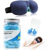 Tapones de Oídos para Dormir, 31 Pares, con Antifaz para