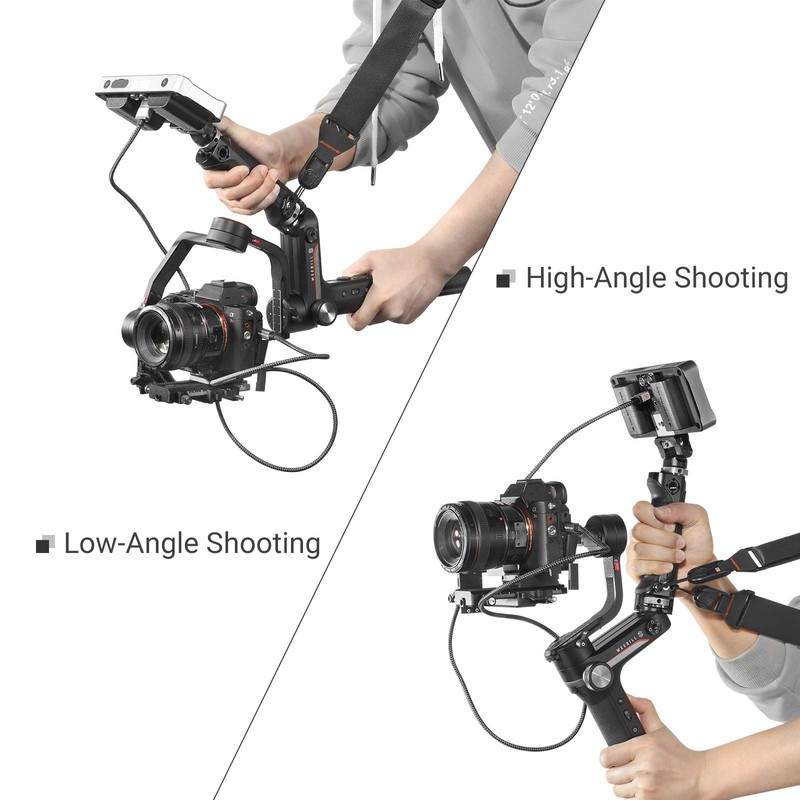 SMALLRIG Handle Grip Handgrip for Zhiyun-Tech WEEBILL-S Gimbal with Cold