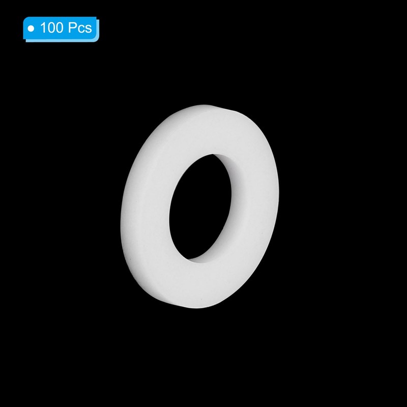 PATIKIL Flat Washers, 100 Pcs 15mm OD 8mm ID 2mm