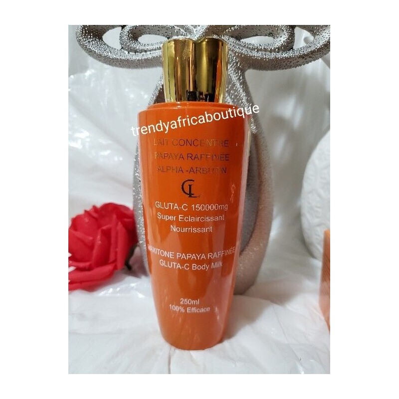 Luxe RAFFINE WHITE Maxitone Papaya Body milk. Super ecclaircissant 250ml