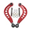 BLACKHORSE-RACING 2PCS Rear Adjustable Upper Camber Kit Red Compatible with