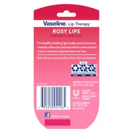 Vaseline Vaseline Lip Therapy Lip Balm Mini 2 Pack Rosy 0.25 oz