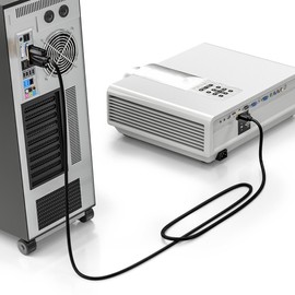 deleyCON, HDMI to DVI Cable Black