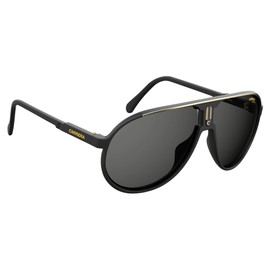 Carrera Unisex Sunglass Style Champion/N Pilot, Matte Black/Grey, 62mm, 12mm