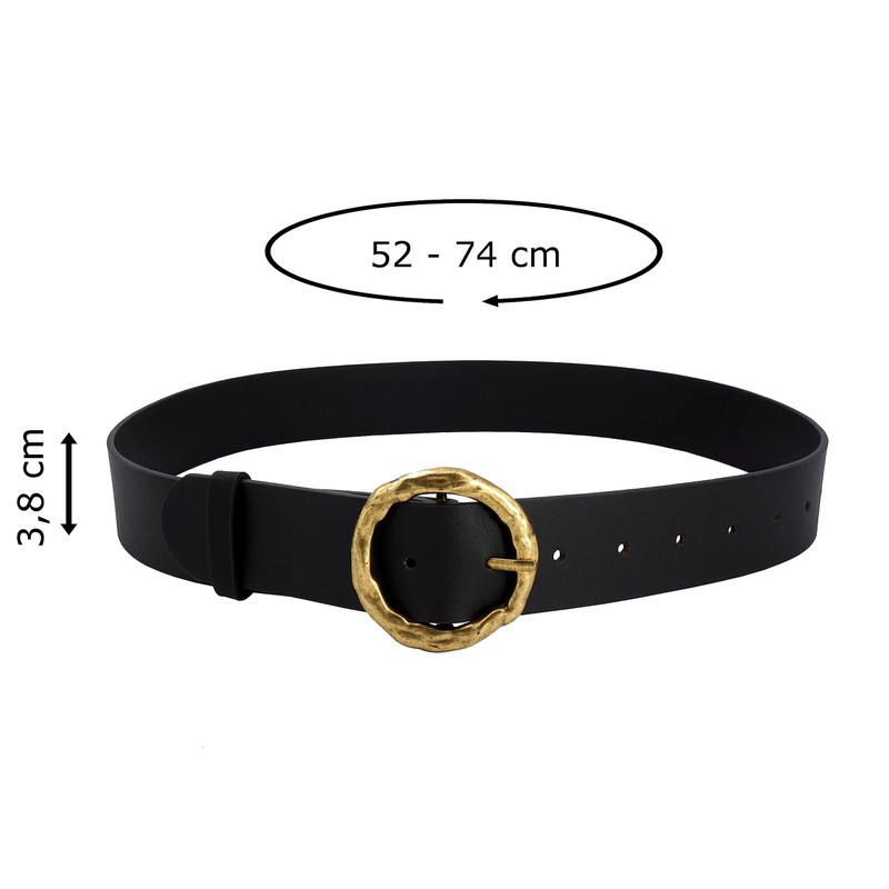 EANAGO Vegan Women's PU Belt - Various Designs and Lengths,