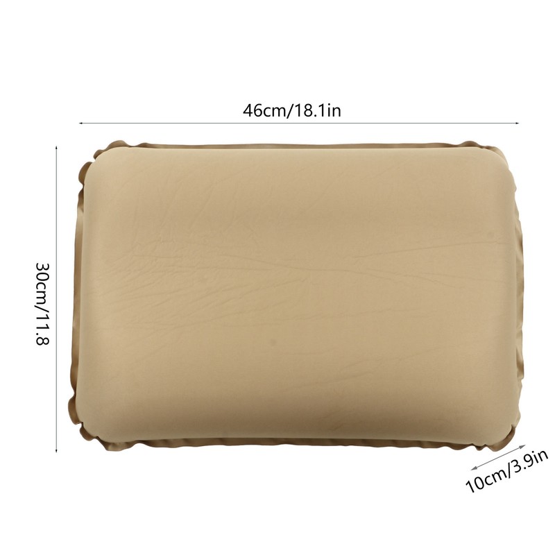 Outdoor 3D Inflatable Camping Travel Pillow Portable Automatic Inflatable Pillow