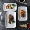 6 Pcs Rectangular Serving Plates - 7.48” X 4.72” Sushi,