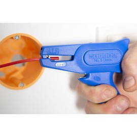 WEICON Tools No. 5 Classic Set of 2 Automatic Wire Stripper for 0.2-6 mm² Wire Stripper with Side Cutters