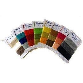 Darning yarn Set Color2 Red Box 24 Color Beige, Rojo, Azul, Verde, Amarillo, Marrón, Rosa, Gris