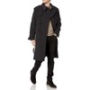 London Fog Mens Iconic Double Breasted Trench Coat with Zip-Out