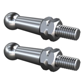 Motorcycle Boundary Screw Universal 6 mm Motorcycle Pedal Boundary Screw 20 mm/30 mm/40 mm Stainless Steel Pedal Screws Motorcycle Footrest Accessories