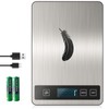 Digital Kitchen Scale Electronic Tare Function 1g/0.1oz Easy Clean