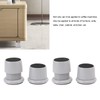 Omabeta 4PCS Non Slip Furniture Risers with 100kg Load Capacity,