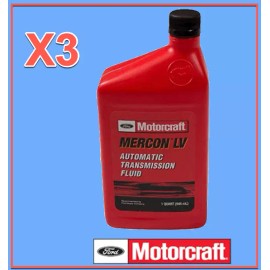 Motorcraft 3 Quart Automatic Transmission Fluid ATF FORD MOTORCRAFT XT10QLVC MERCON LV