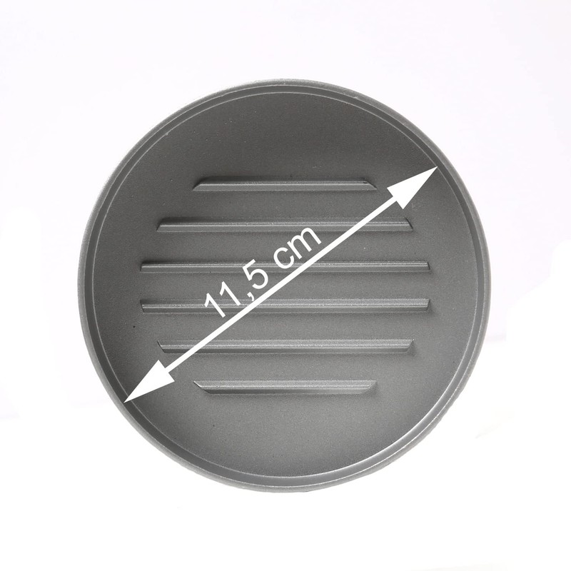 GORANDO Burger Press - Patty Press for Homemade Burgers (Aluminium)