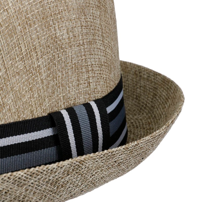 Lipodo Pork Pie Fabric Hat - Classic Look - Fabric