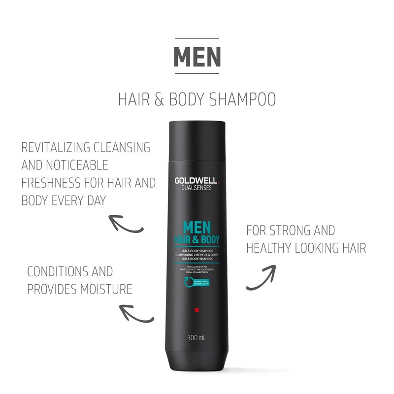 Goldwell Dualsenses Men Hair & Body Shampoo 300ml